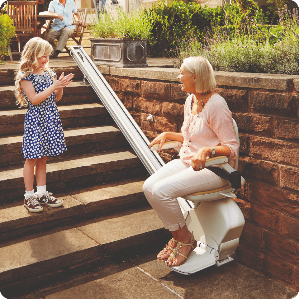 Outdoor stairlift