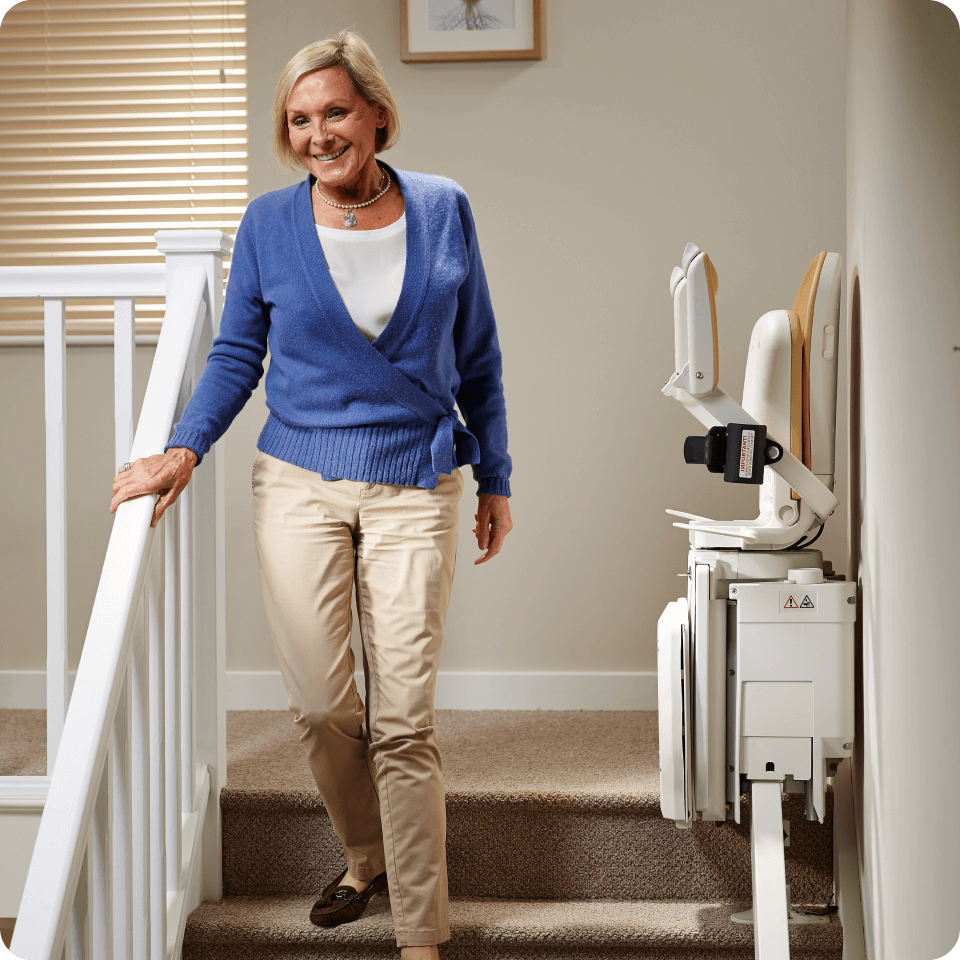 Straight stairlift